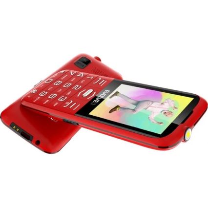 Evolveo - EasyPhone XO telefono cellulare per anziani rosso