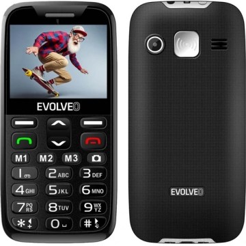 Evolveo - EasyPhone XR, 4G-Mobiltelefon für Senioren, schwarz