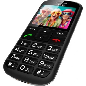 Evolveo - EasyPhone XS, Seniorenhandy, schwarz