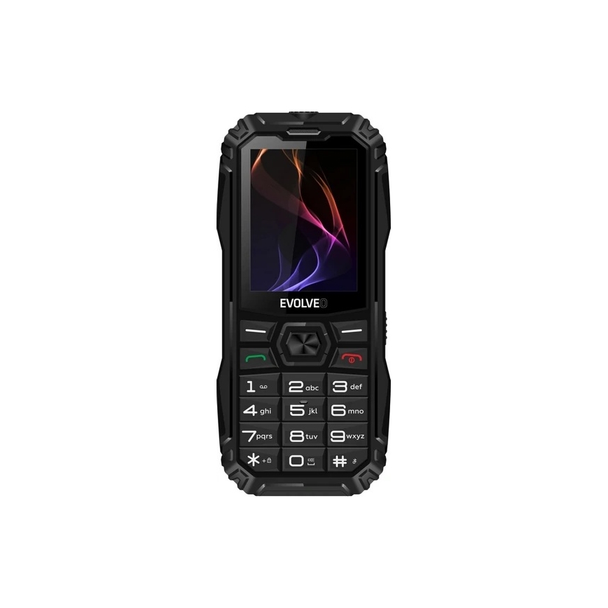 Evolveo - MaxPhone A1, Tastenhandy mit Dual-SIM, schwarz