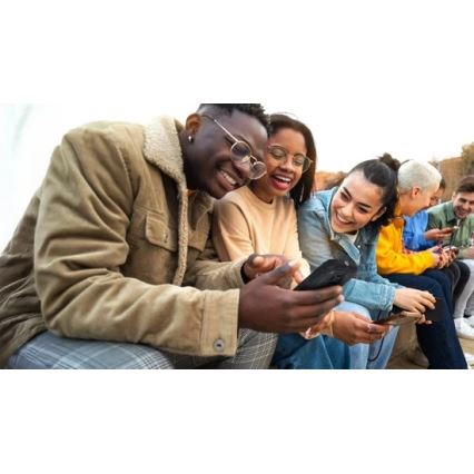 Evolveo - MaxPhone A1, Tastenhandy mit Dual-SIM, schwarz