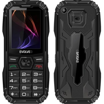 Evolveo - MaxPhone A1, Tastenhandy mit Dual‑SIM, schwarz