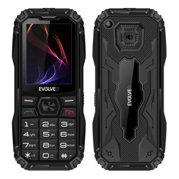 Evolveo - MaxPhone A1 telefono a tasti Dual SIM, nero