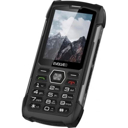 Evolveo - StrongPhone H1 telefono Dual SIM impermeabile nero/grigio