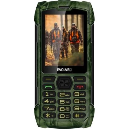 Evolveo - StrongPhone H1 wasserdichtes Dual-SIM-Telefon in Jagdtarnung