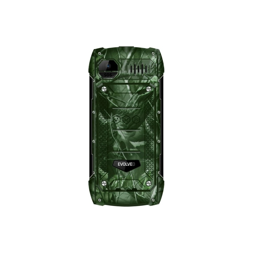 Evolveo - StrongPhone H1 wasserdichtes Dual-SIM-Telefon in Jagdtarnung