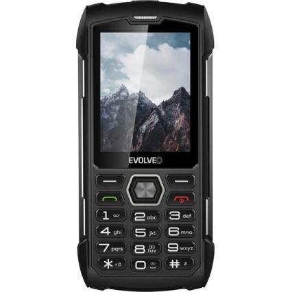 Evolveo - StrongPhone H1, wasserdichtes Dual-SIM-Telefon, schwarz - grau