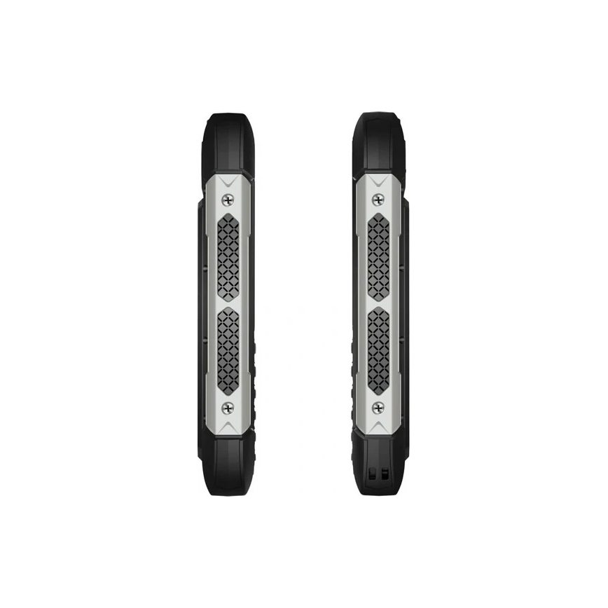 Evolveo - StrongPhone H1 wasserdichtes Dual-SIM-Telefon schwarz/silber