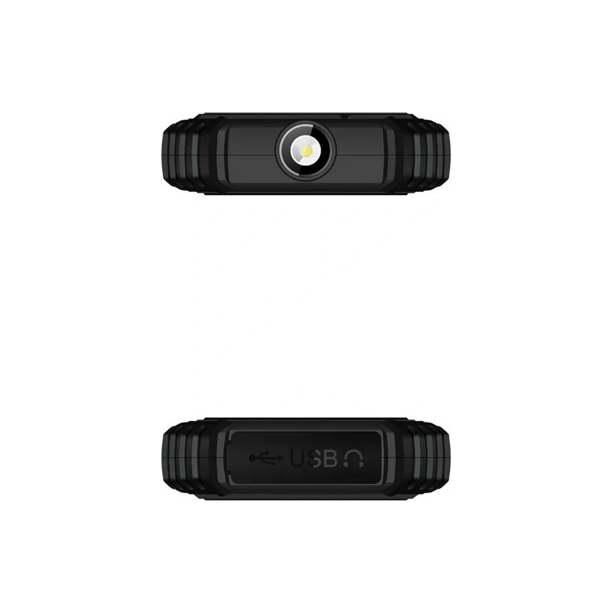 Evolveo - StrongPhone Q1, téléphone double SIM étanche, noir