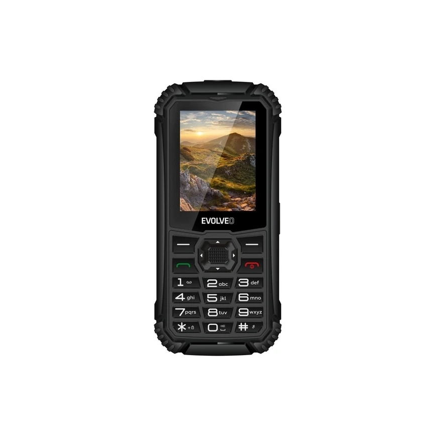 Evolveo - StrongPhone Q1, téléphone étanche Double SIM, noir