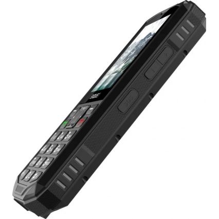 Evolveo - StrongPhone X5, telefono Dual SIM impermeabile nero/grigio