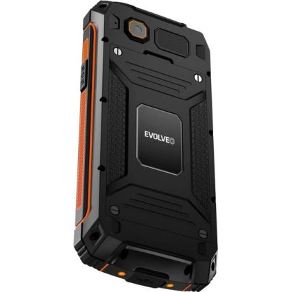 Evolveo - StrongPhone Z6, téléphone étanche Double SIM noir/orange