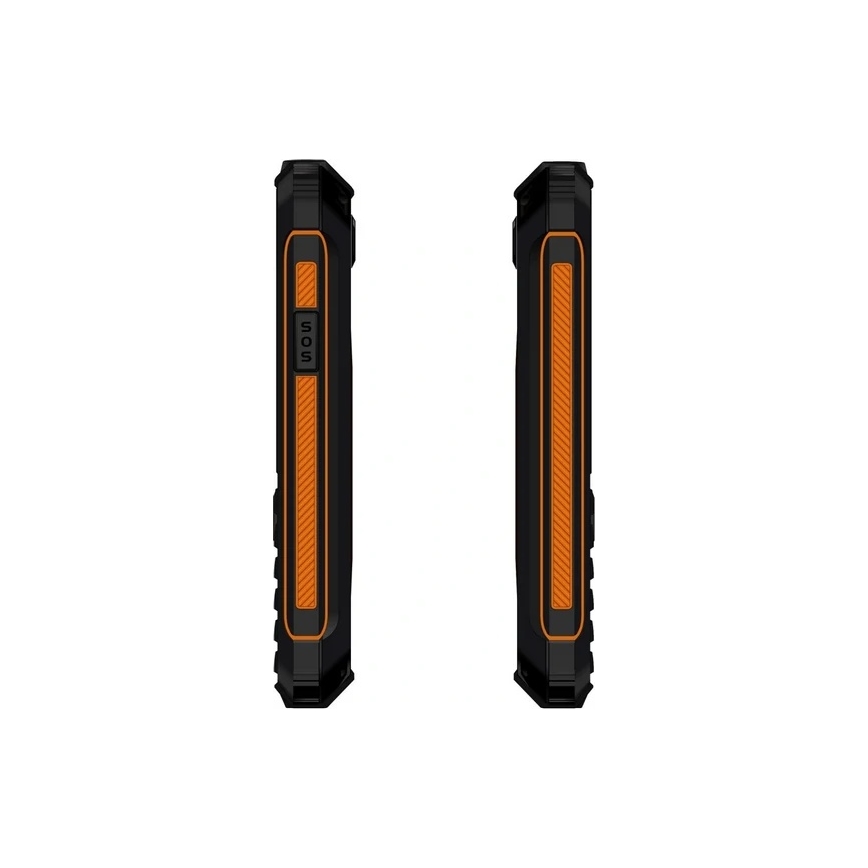 Evolveo - StrongPhone Z6, téléphone étanche Double SIM noir/orange