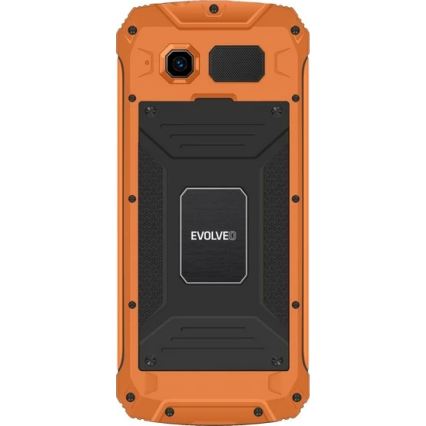 Evolveo - StrongPhone Z6, téléphone étanche Double SIM, orange