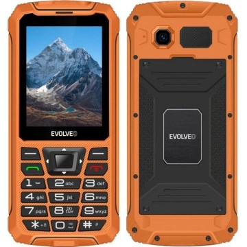 Evolveo - StrongPhone Z6, wasserdichtes Dual-SIM-Telefon, orange