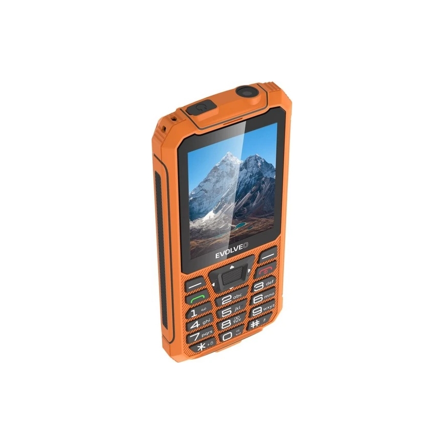 Evolveo - StrongPhone Z6, wasserdichtes Dual-SIM-Telefon orange