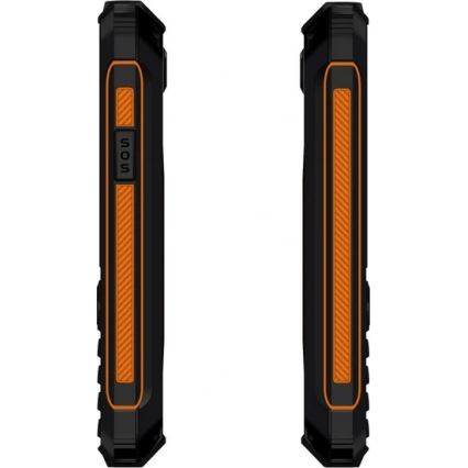 Evolveo - StrongPhone Z6, wasserdichtes Dual-SIM-Telefon schwarz/orange