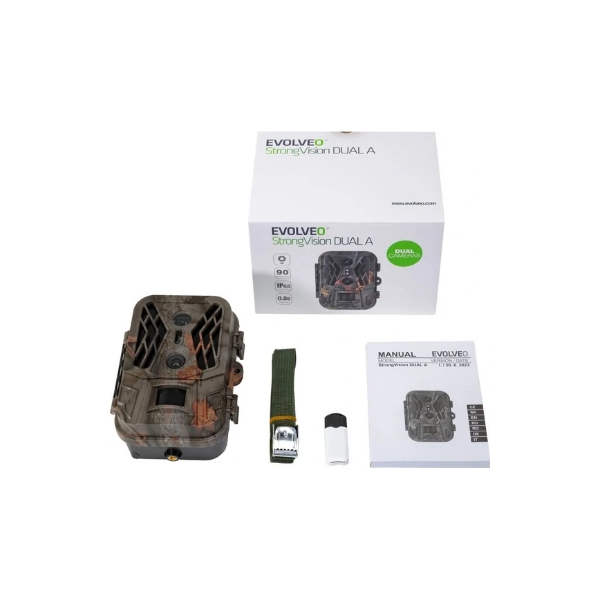 Evolveo - StrongVision DUAL A, caméra de chasse/caméra de surveillance
