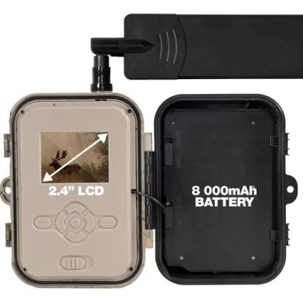 Evolveo - StrongVision Dual PRO 4G, caméra de chasse avec envoi de photos, 16 Go