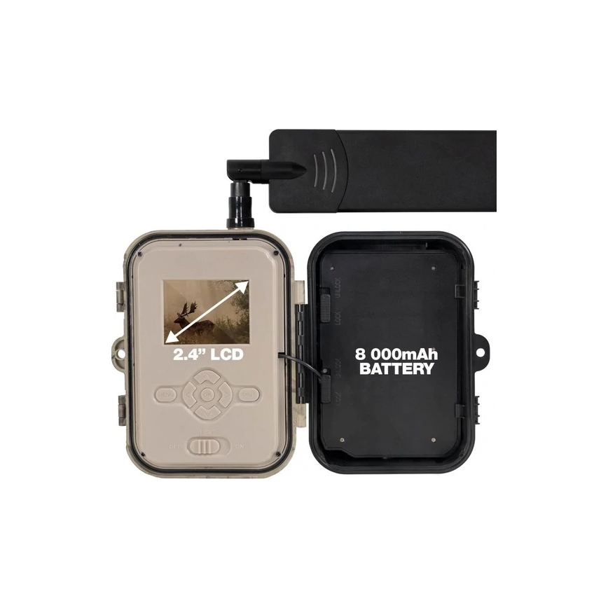 Evolveo - StrongVision Dual PRO 4G, caméra de chasse avec envoi de photos, 16 Go