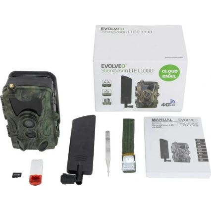 Evolveo - StrongVision LTE CLOUD Fototrappola con 4G e 32 GB