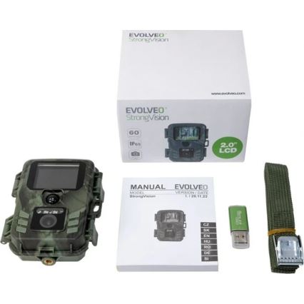 Evolveo - StrongVision MINI Wi-Fi, fototrappola/telecamera di sicurezza con app