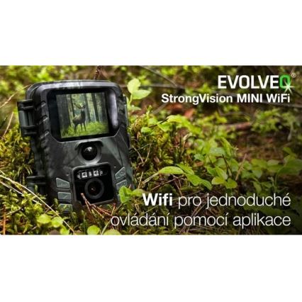 Evolveo - StrongVision MINI Wi-Fi Wildkamera/Überwachungskamera mit App