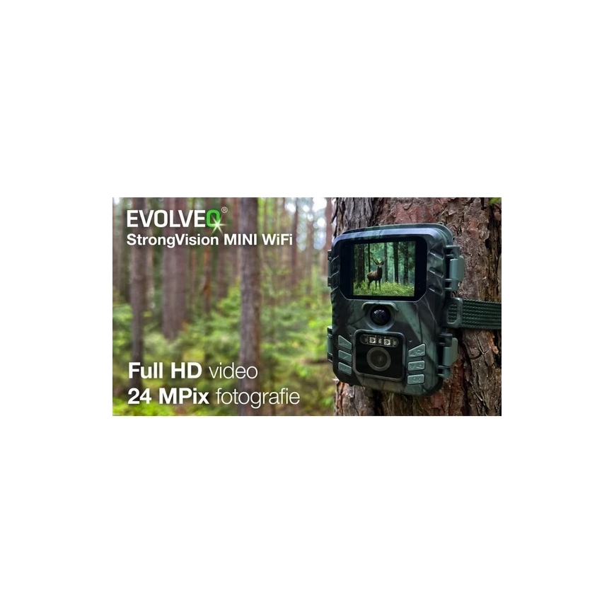 Evolveo - StrongVision MINI Wi-Fi Wildkamera/Überwachungskamera mit App
