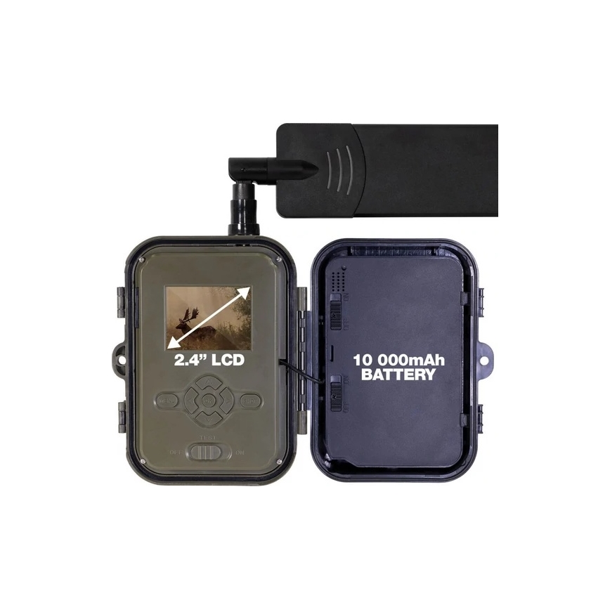 Evolveo - StrongVision PRO 4G, fototrappola/telecamera di sorveglianza