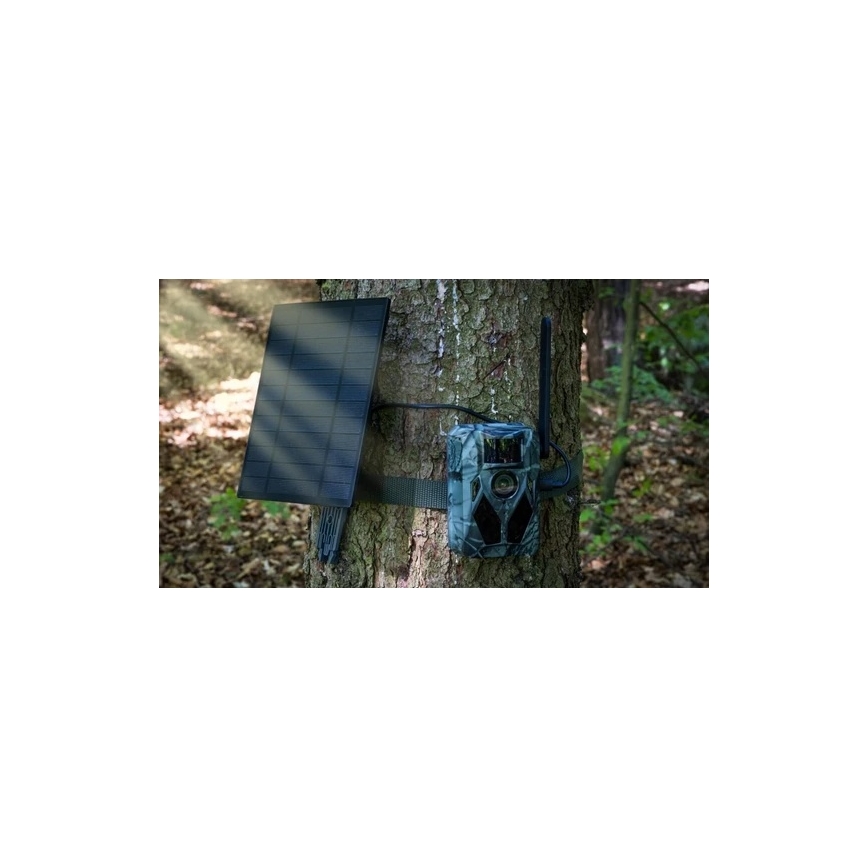 Evolveo - StrongVision Solar 4G, caméra de surveillance 4G avec application et panneau solaire
