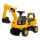 Excavateur enfant CAT jaune/noir