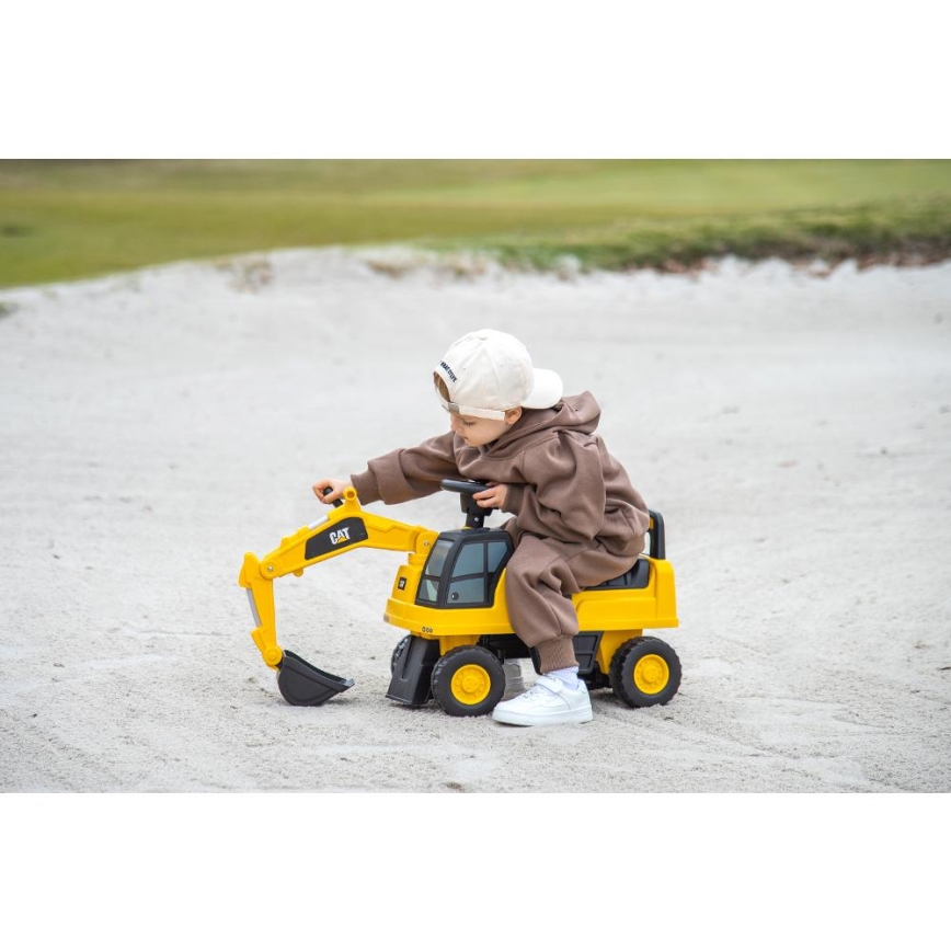 Excavateur enfant CAT jaune/noir