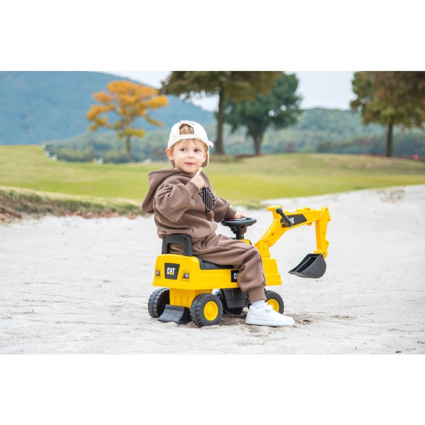 Excavateur enfant CAT jaune/noir
