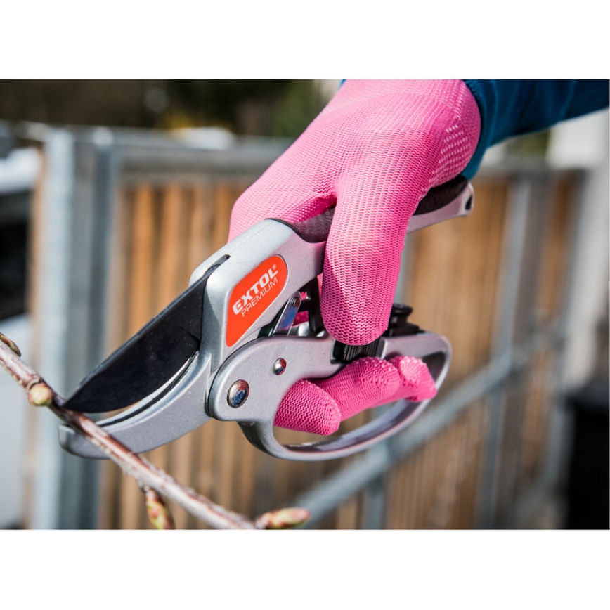 Extol – Arbeitshandschuhe Größe 7" pink