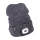 Extol - Bonnet avec lampe frontale intégrée et recharge USB 300 mAh, gris, taille unique