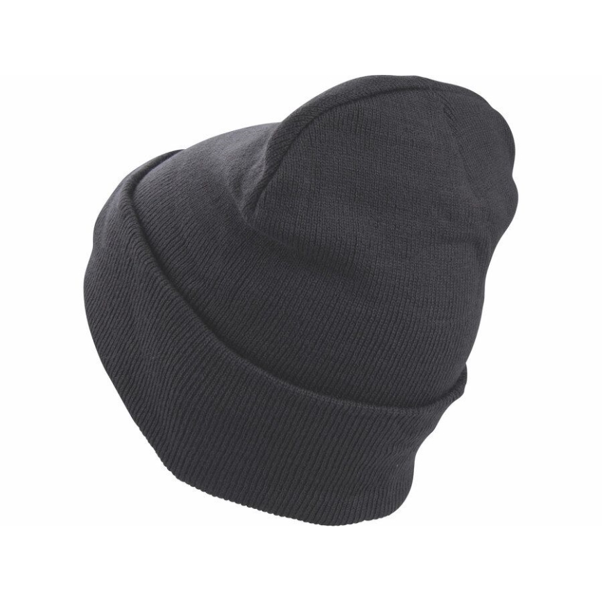 Extol - Bonnet avec lampe frontale intégrée, rechargeable par USB 250 mAh, gris foncé, taille unique