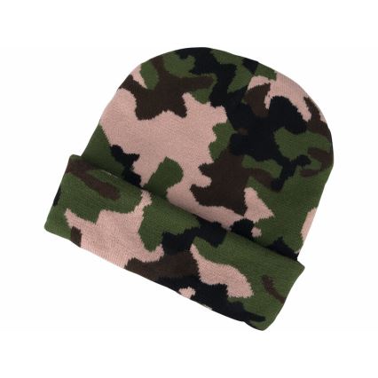 Extol - Bonnet avec lampe frontale rechargeable par USB 300 mAh, motif camouflage, taille unique