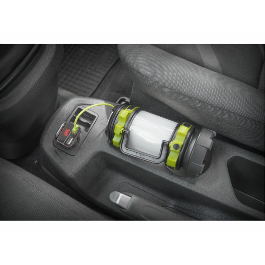 Extol - Dimmbare LED-Taschenlampe mit Powerbank LED/2600 mAh/3,7V IPX4