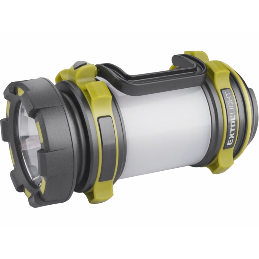 Extol - Dimmbare LED-Taschenlampe mit Powerbank LED/2600 mAh/3,7V IPX4