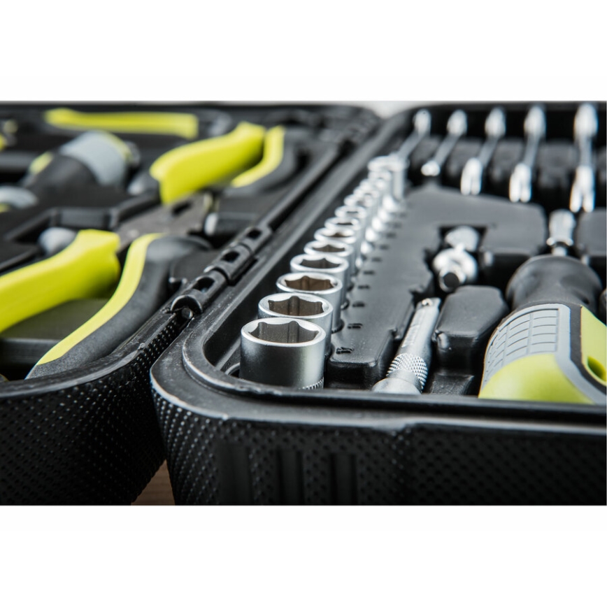 Extol - Jeu d'outils 65 pcs