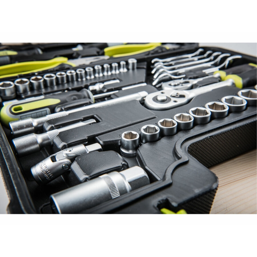 Extol - Jeu d'outils 65 pcs