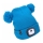 Extol - Kinder-Mütze mit integrierter Stirnlampe und USB-Ladefunktion 250 mAh, blau mit Bommel, Kindergröße