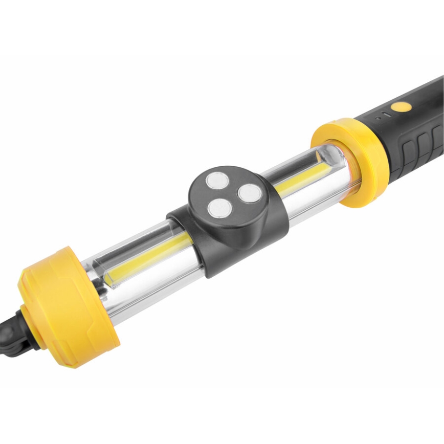 Extol - Lampada LED portatile LED/2000 mAh/3,6V nero/giallo
