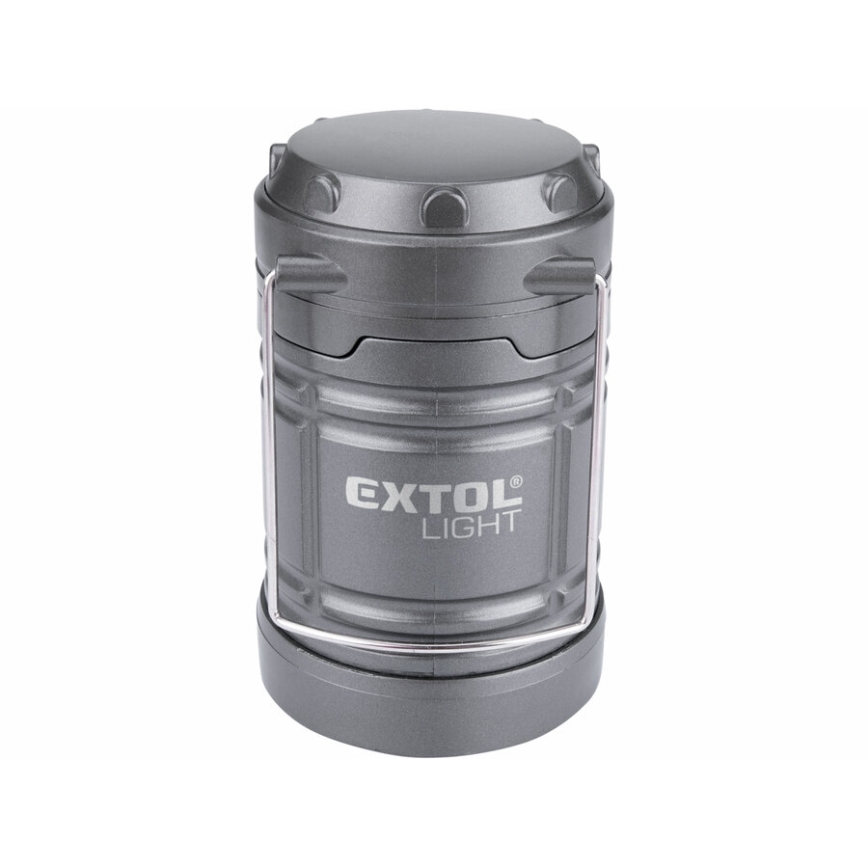 Extol - LED Lampada portatile LED/3xAA grigio