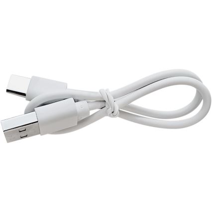 Extol - Loupe pliable rechargeable à éclairage LED à intensité réglable, 650 mAh, blanc/gris