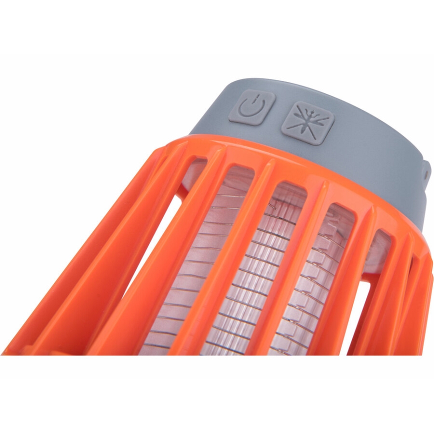 Extol - LED Tragbare Lampe mit Insektenfalle LED/3W/2000 mAh/3,7V IPX6
