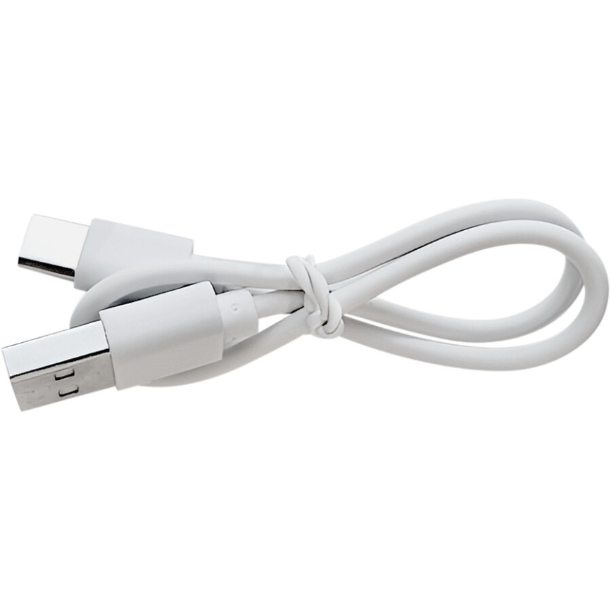 Extol - Loupe rechargeable à éclairage LED dimmable / 650 mAh / blanc/gris