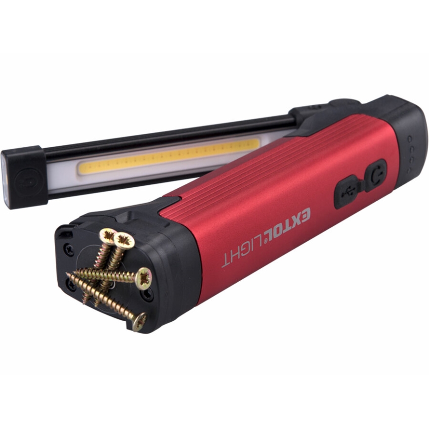 Extol - Luce da lavoro ricaricabile dimmerabile LED/3,7V 2600mAh IPX4
