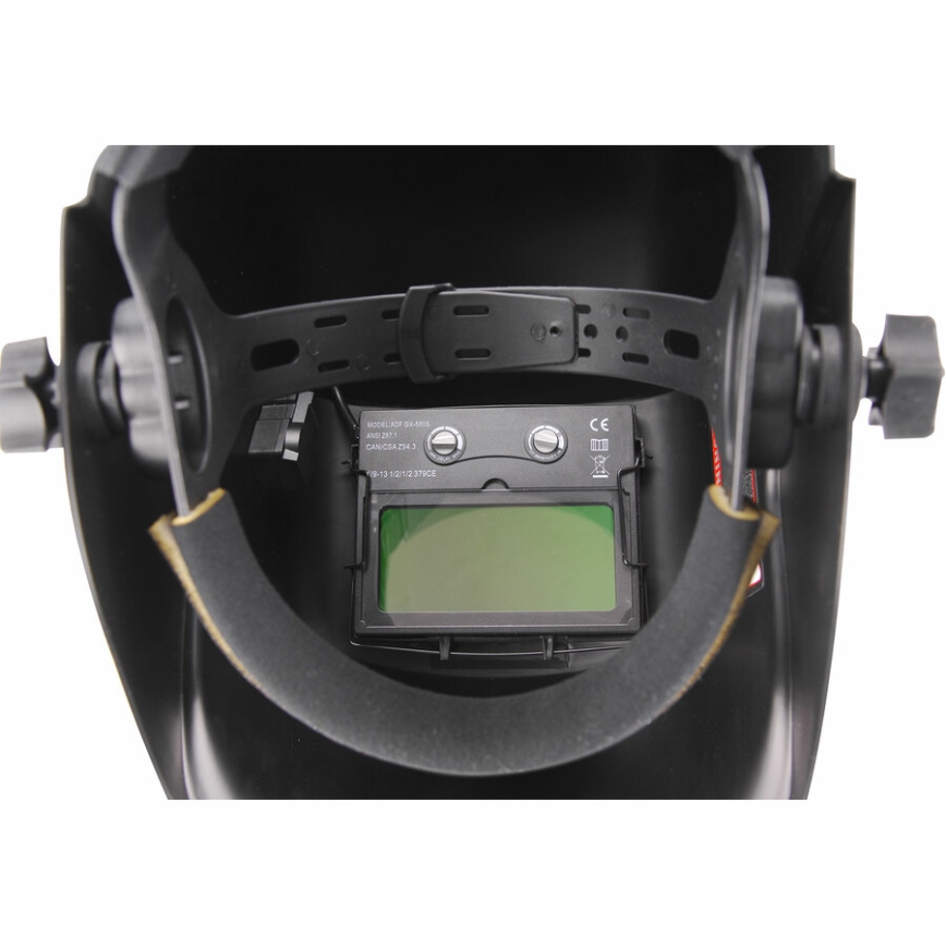 Extol Premium - Casque de soudage auto-obscurcissant noir