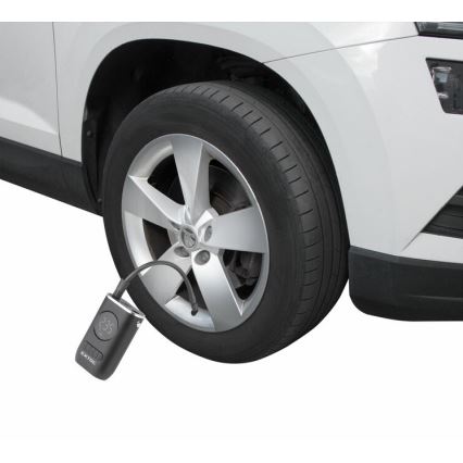 Extol Premium – Digitaler Taschenkompressor 2000 mAh 7,4V schwarz